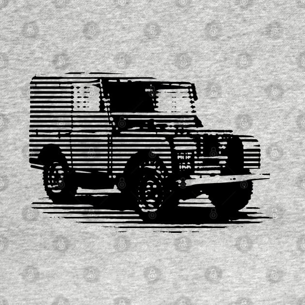 land rover 4x4 - vintage by hottehue